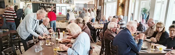 18. Gezelligheid staat hierbij voorop