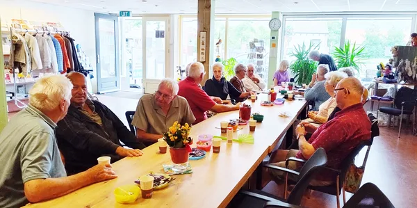 11. Weer veel bezoekers