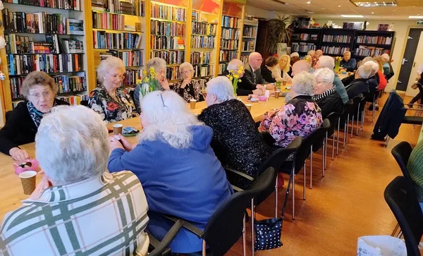 5. De ruimte was maximaal bezet