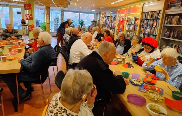 30. De pieten aten ook onze soep mee