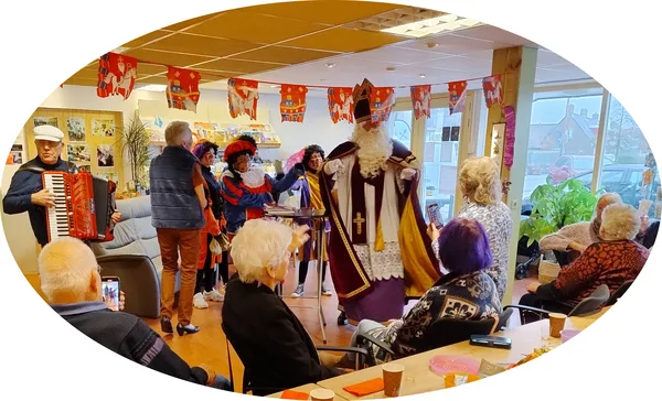 22. De sint had een muzikant meegenomen