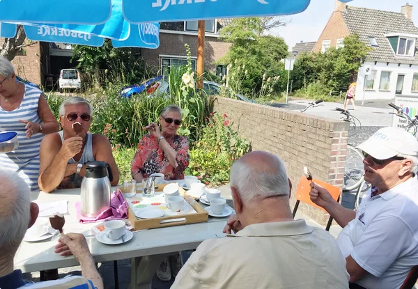 47. Maar het was in de warmte goed uit te houden