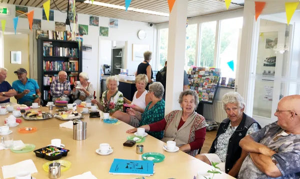21. De stemming zat er als vanouds goed in