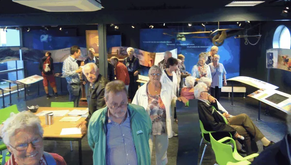 Bezoekers DOP in Zand tegen Zee 10 september 2014